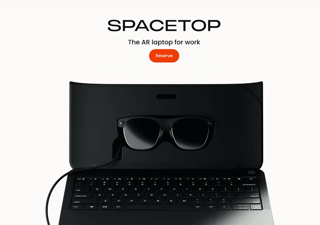 Spacetop G1 lanseras i oktober 2024