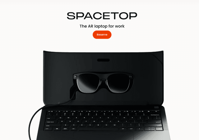 Spacetop G1 lanseras i oktober 2024