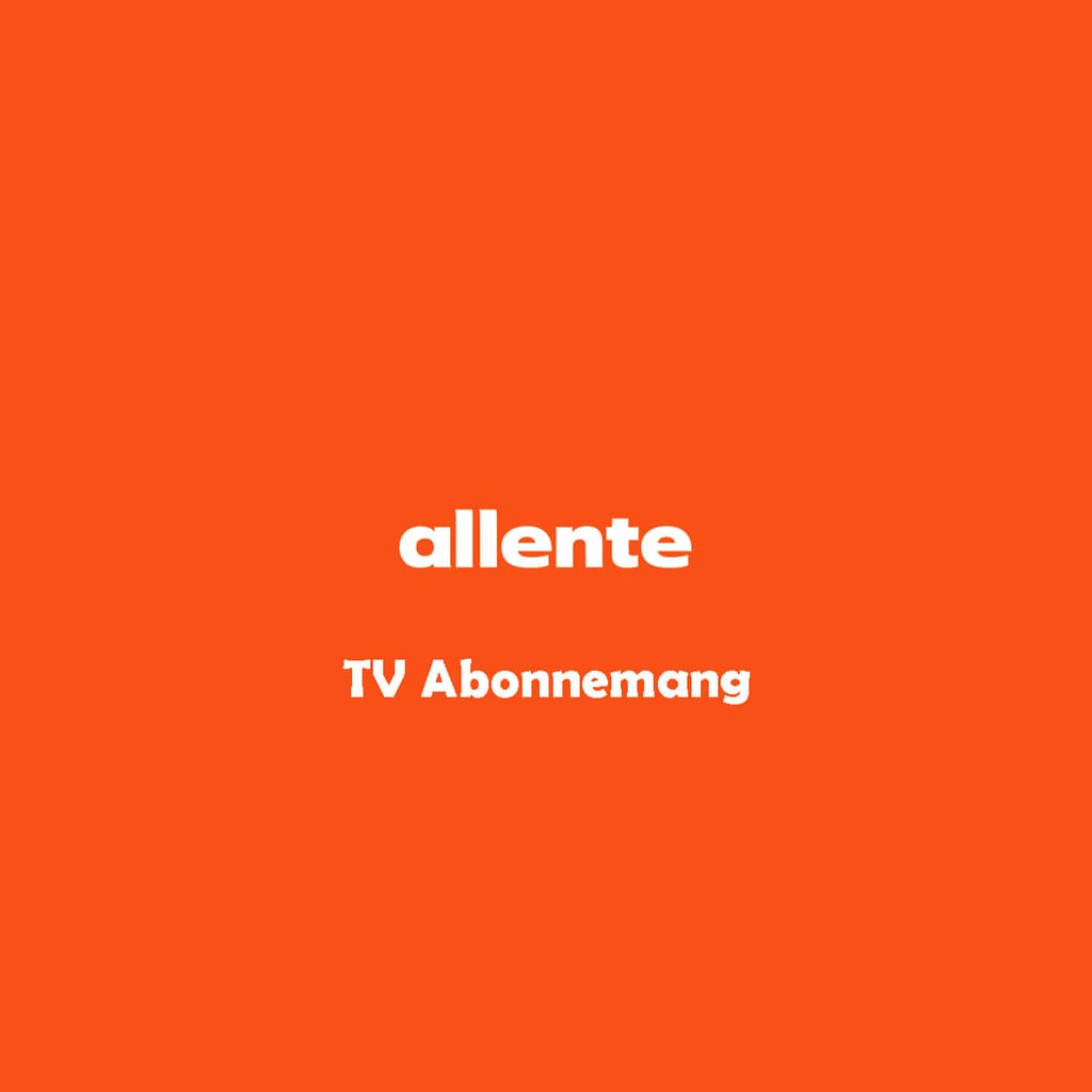 Allente Tv Abonnemang