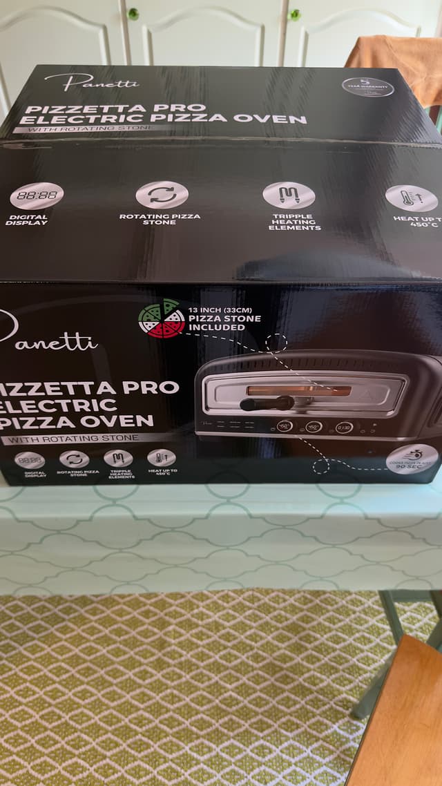 Oöppnad förpackning av Panetti Pizzetta Pro