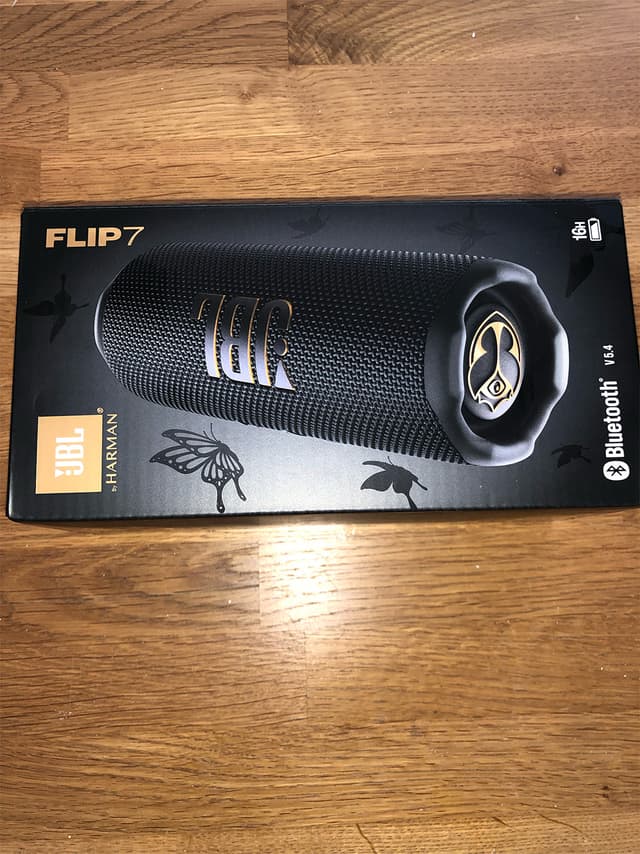 Flip 7 förpackningslåda