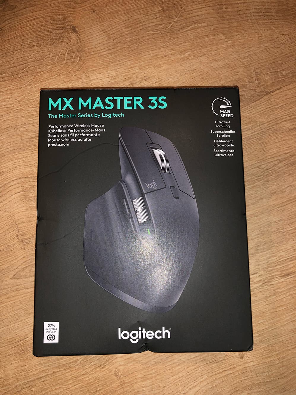 Logitech Master MX 3S låda