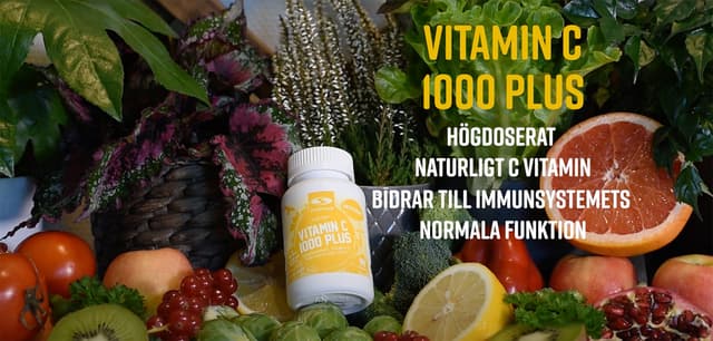 Healthwell vitamin c bland grönsaker och frukter