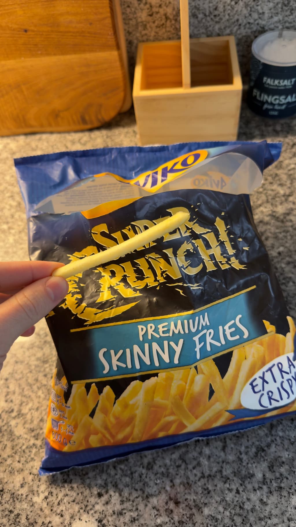 Aviko Super Crunch Skinny Fries — Arviko Super crunch Skinny fries enskild pommes