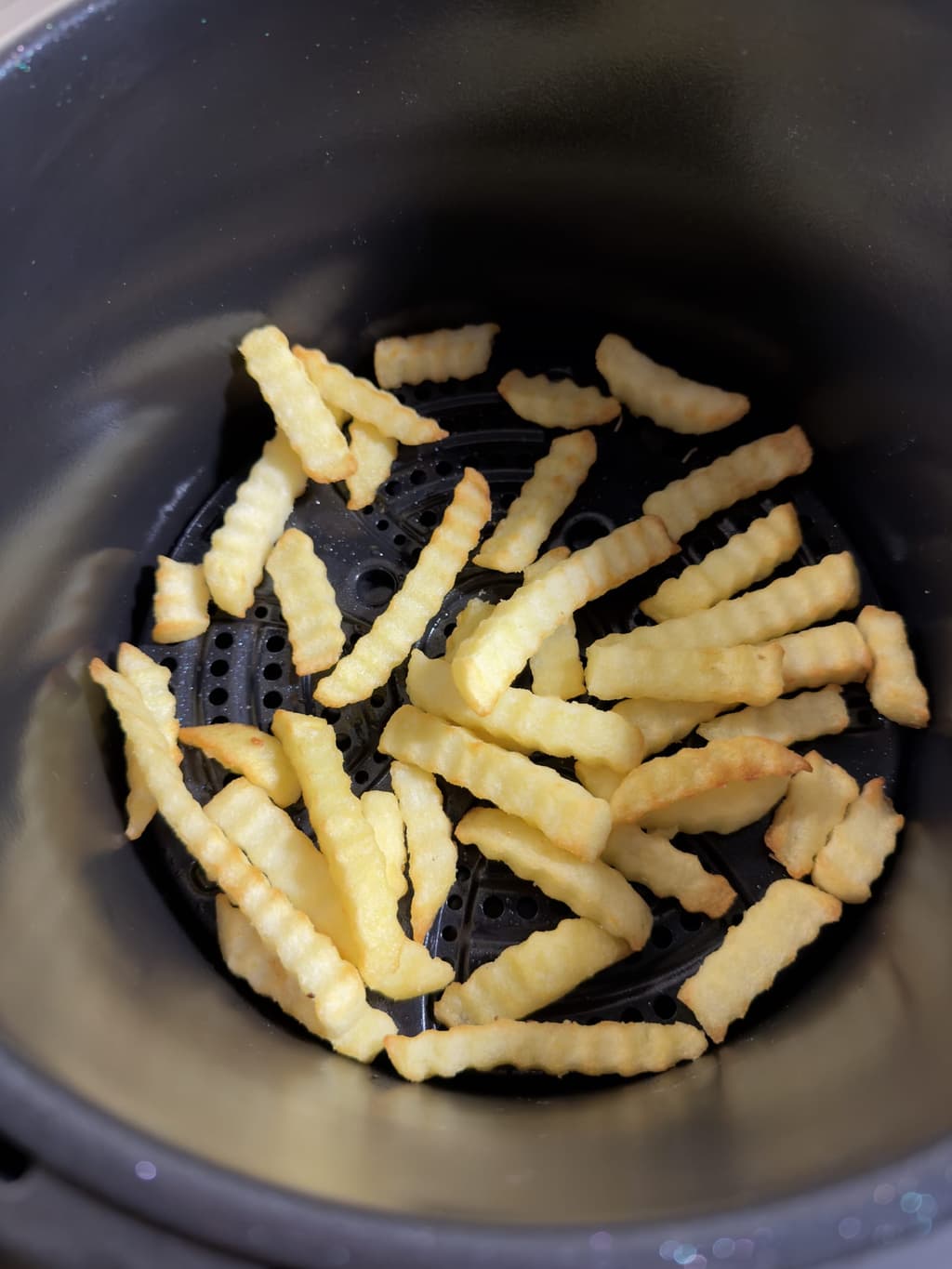 Aviko Super Crunch Crinkle Fries — Aviko Super crunch crinkle fries i airfryer