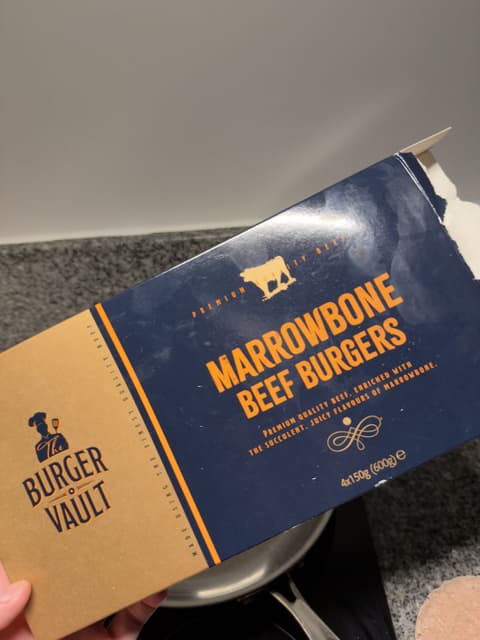 Burger Vault Marrowbone Beef Burgers
