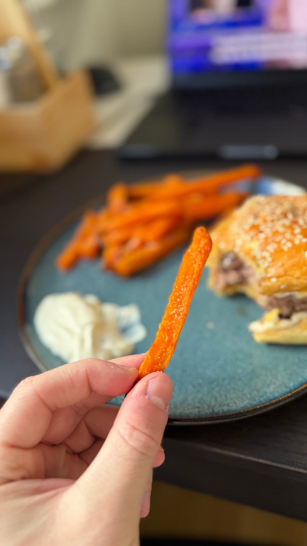 ICA Sötpotatis Strips — Enskild färdig sötpotatis pommes från ica