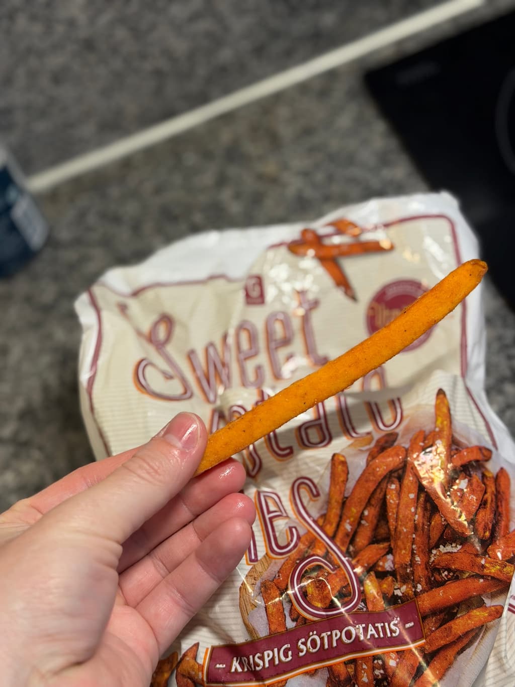Garant Sweet Potato Fries — Garant sweet potato fries enskild pommes