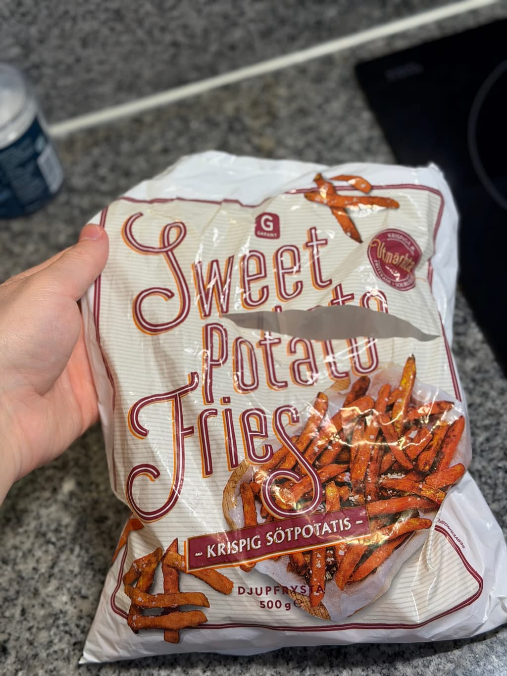Garant Sweet Potato Fries förpackning
