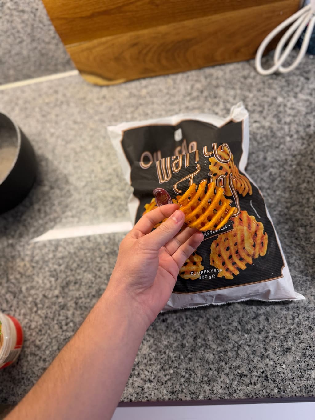 Garant Waffle Fries — Garant waffle fries räfflade enskild pommes