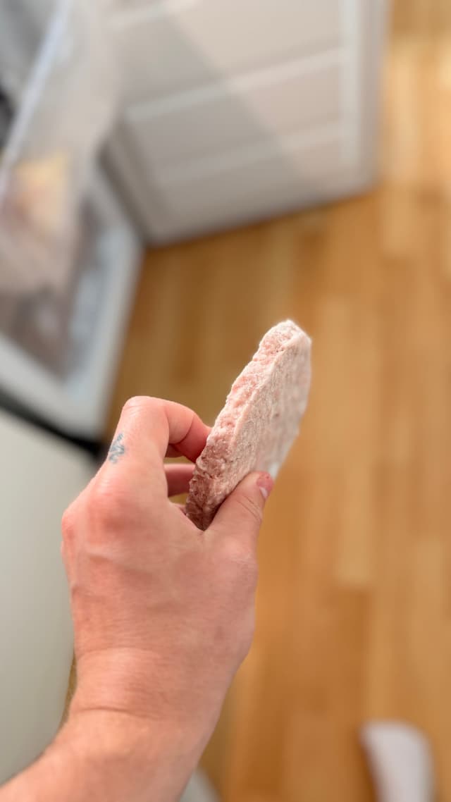 Ingelsta Kalkonburgare — Ingelsta kalkon burgare fryst tjocklek