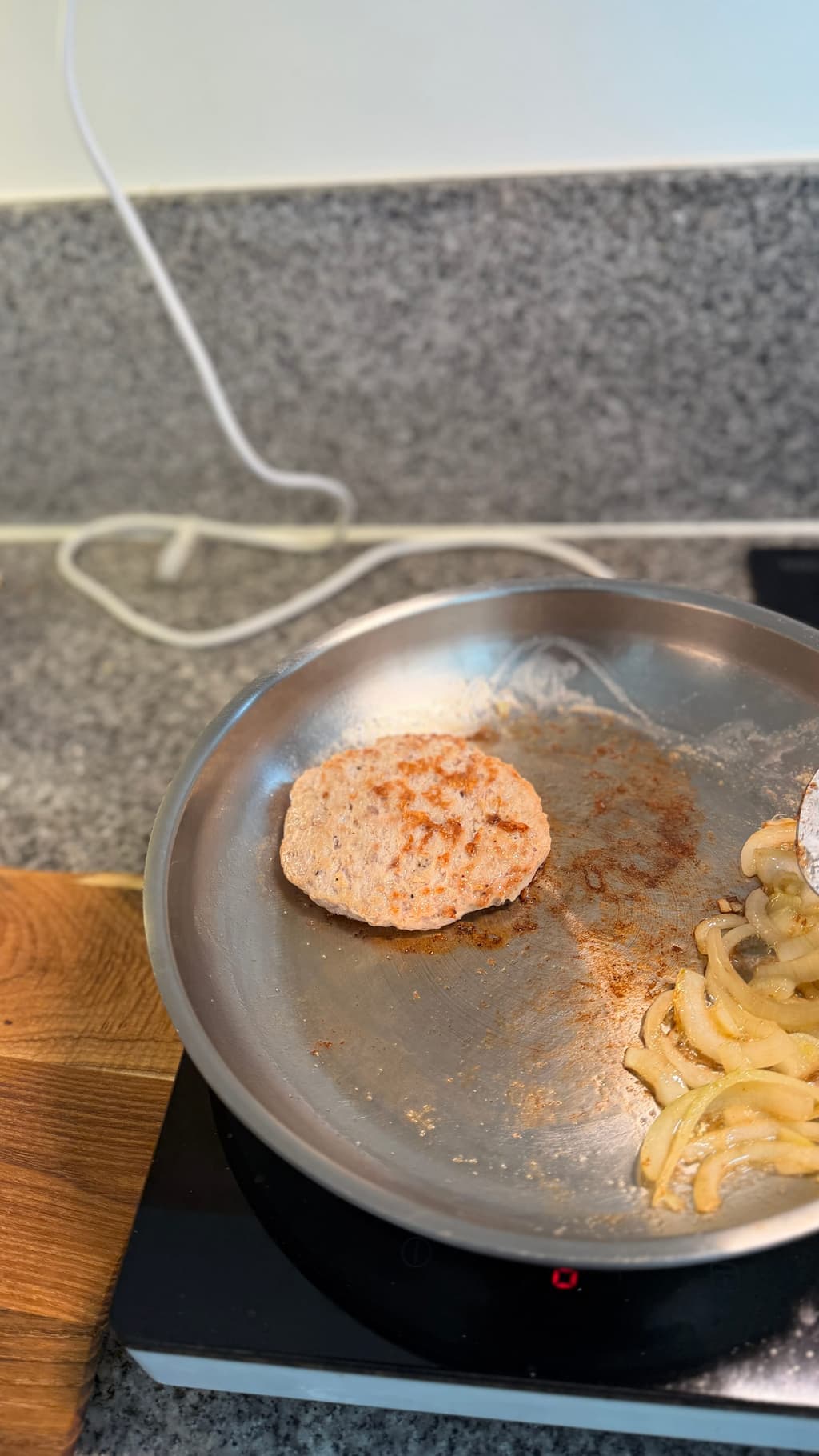 Ingelsta Kalkonburgare — Ingelsta kalkon stekyta i pannan