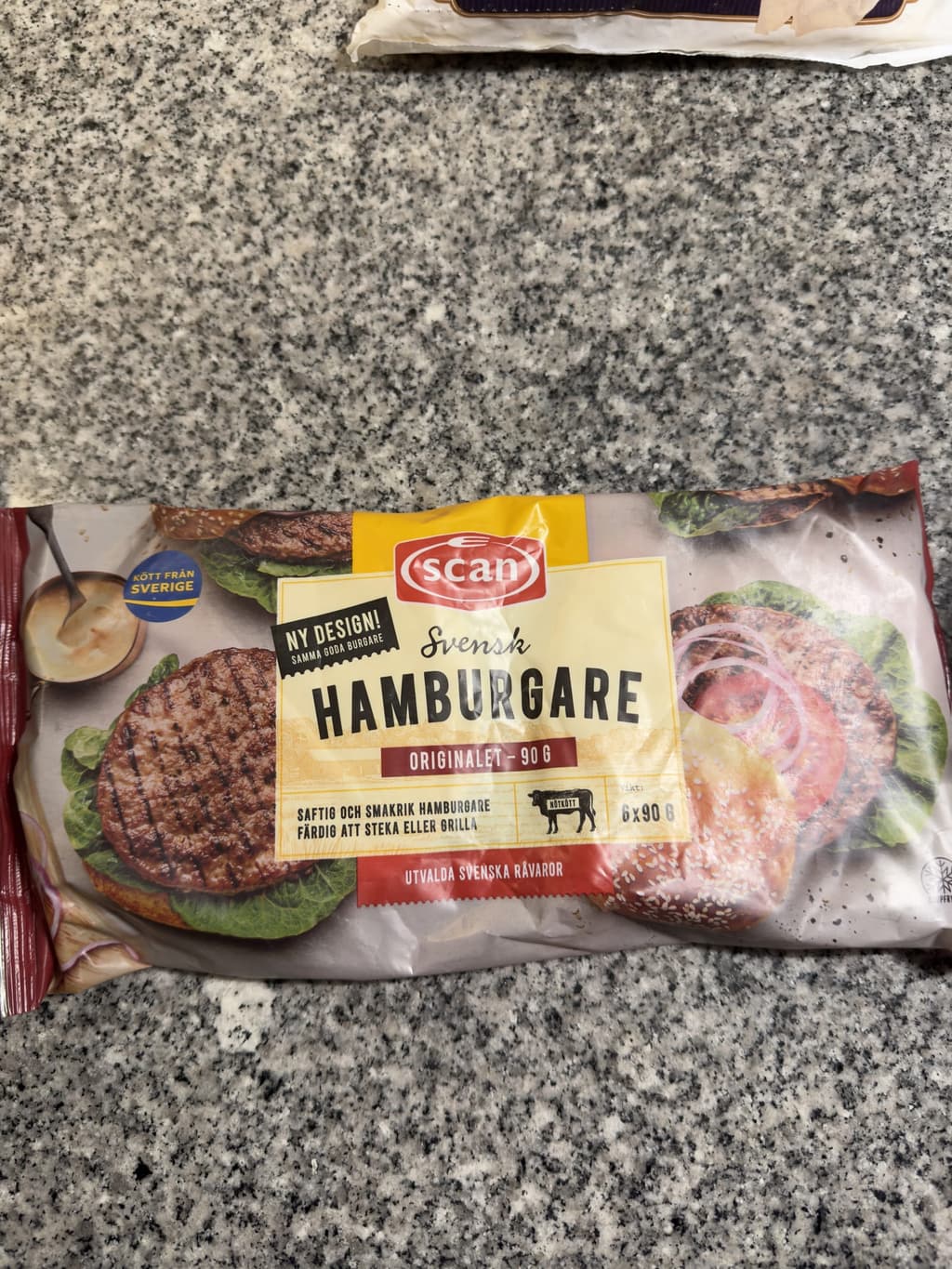 Scan Hamburgare 90 g förpackning