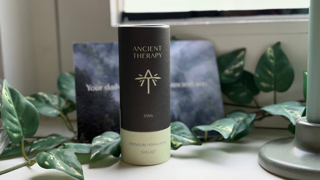 Oöppnad ancient therapy shilajit förpackning