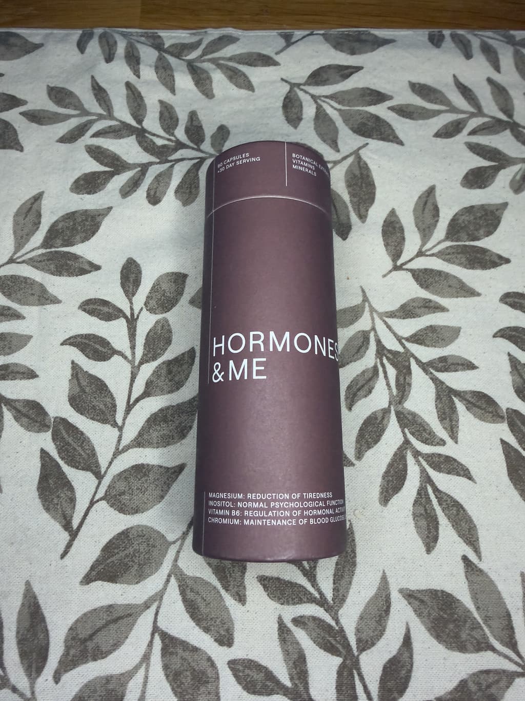 Källa Hormones & Me oöppnad