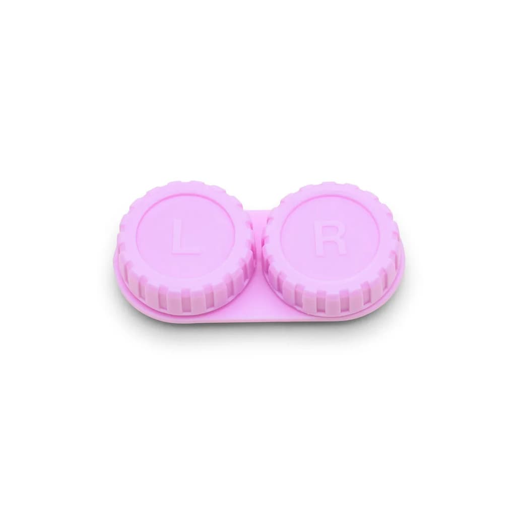Lens Case Pink Linsetui