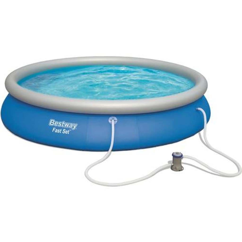 Bestway Fast Set Pool 457x84 uppblåsbar pool