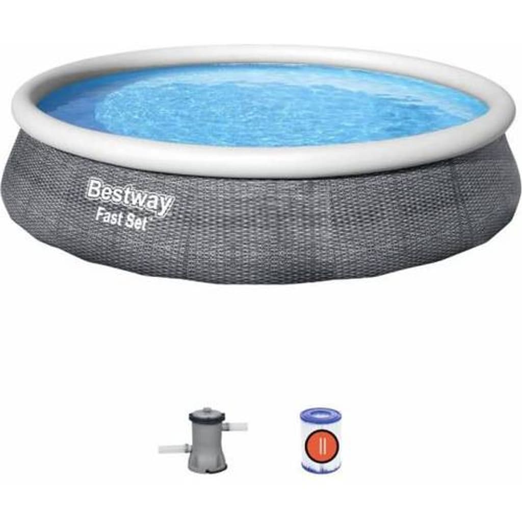 Bestway Fast Set Pool 396x84 uppblåsbar pool