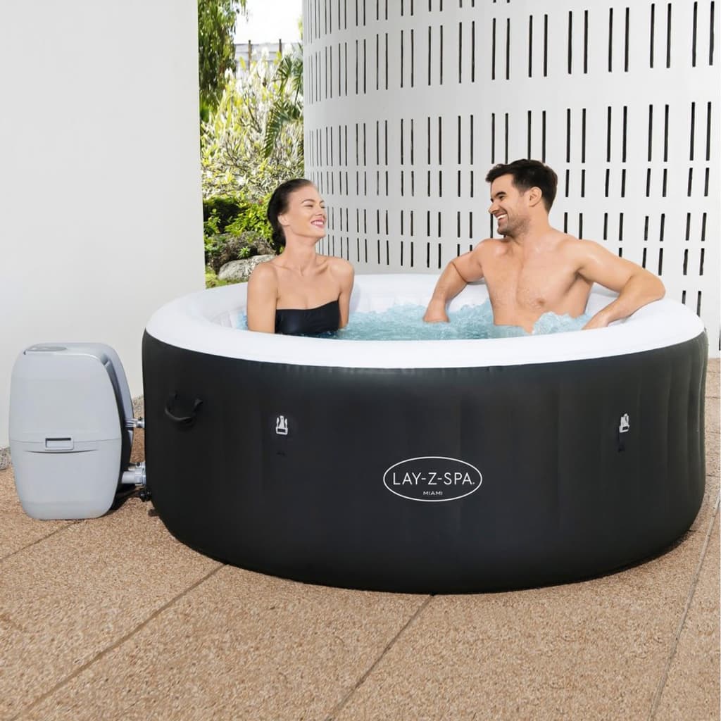 Lay-Z-Spa Miami Airjet uppblåsbart spabad