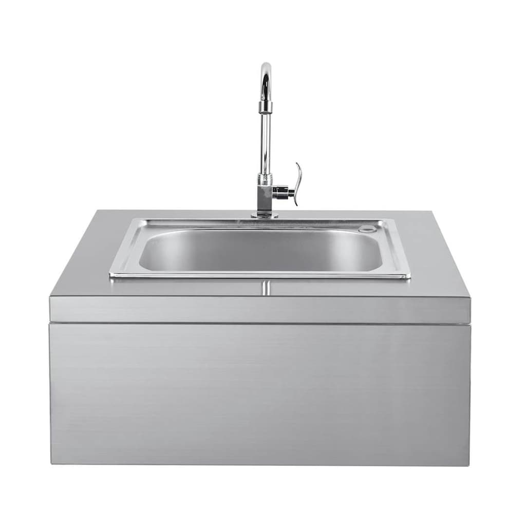 MyOutdoorKitchen Nordic Line Stainless vaskmodul utekök