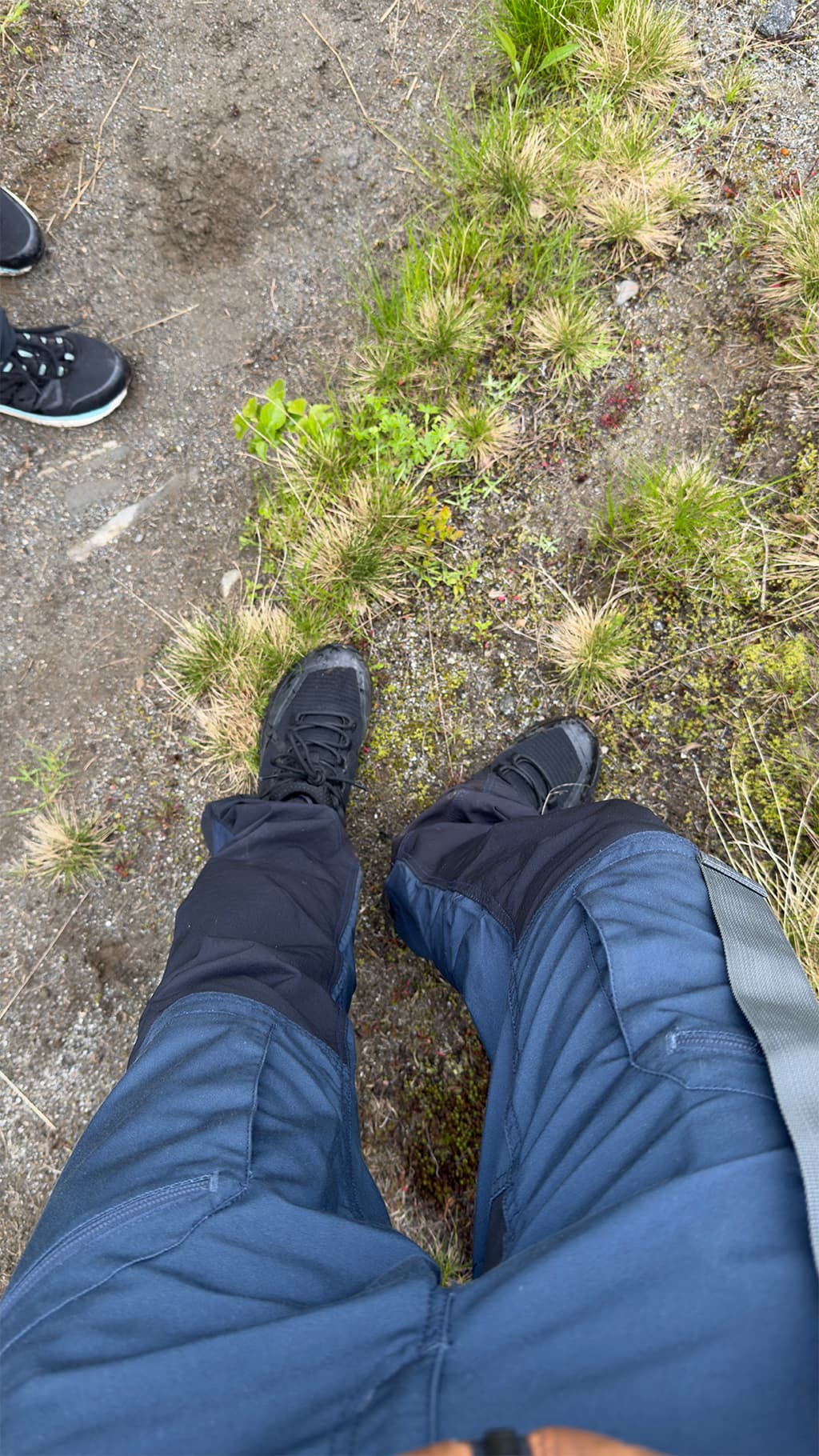 Urberg hiking pants ovanfrån