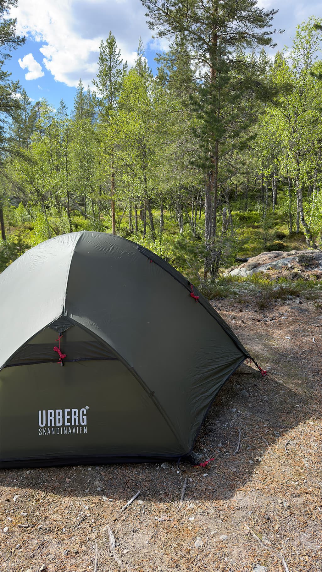 Urberg 2-person UL Kombu i skogen