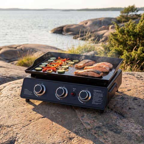 Campmate Portabel Stekhäll 3 brännare