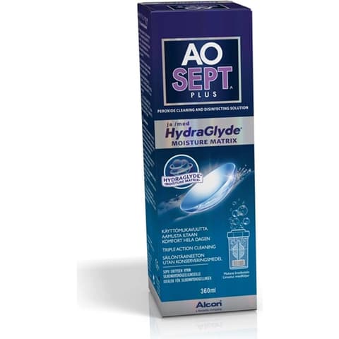 Alcon AO Sept Plus HydraGlyde 360ml