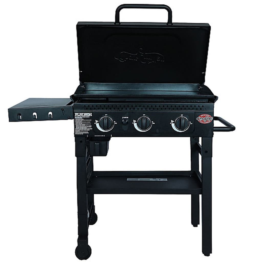 Char-Griller Flat Iron gasoldriven stekhäll med tre brännare