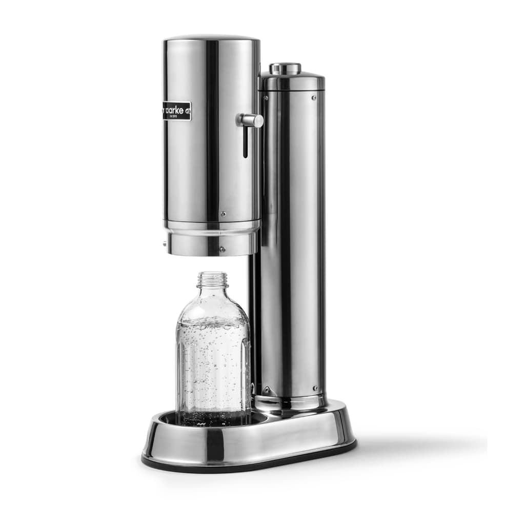 Aarke Carbonator Pro Steel kolsyremaskin i rostfritt stål