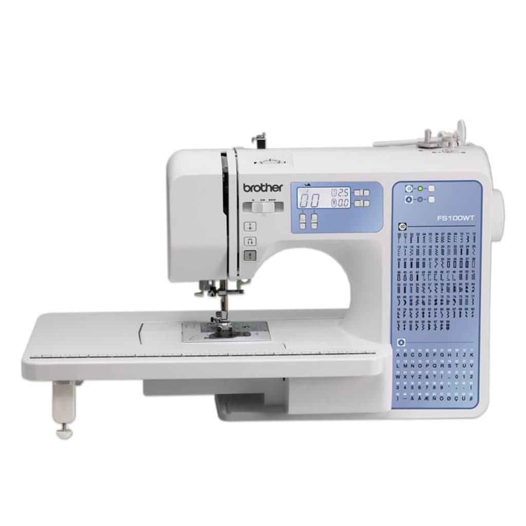 Brother FS100WT Quilter symaskin på vit bakgrund