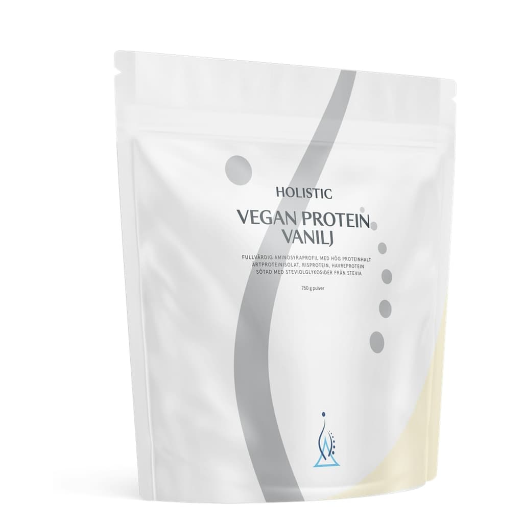 Holistic Vegan Protein Vanilla proteinpulver kvinna