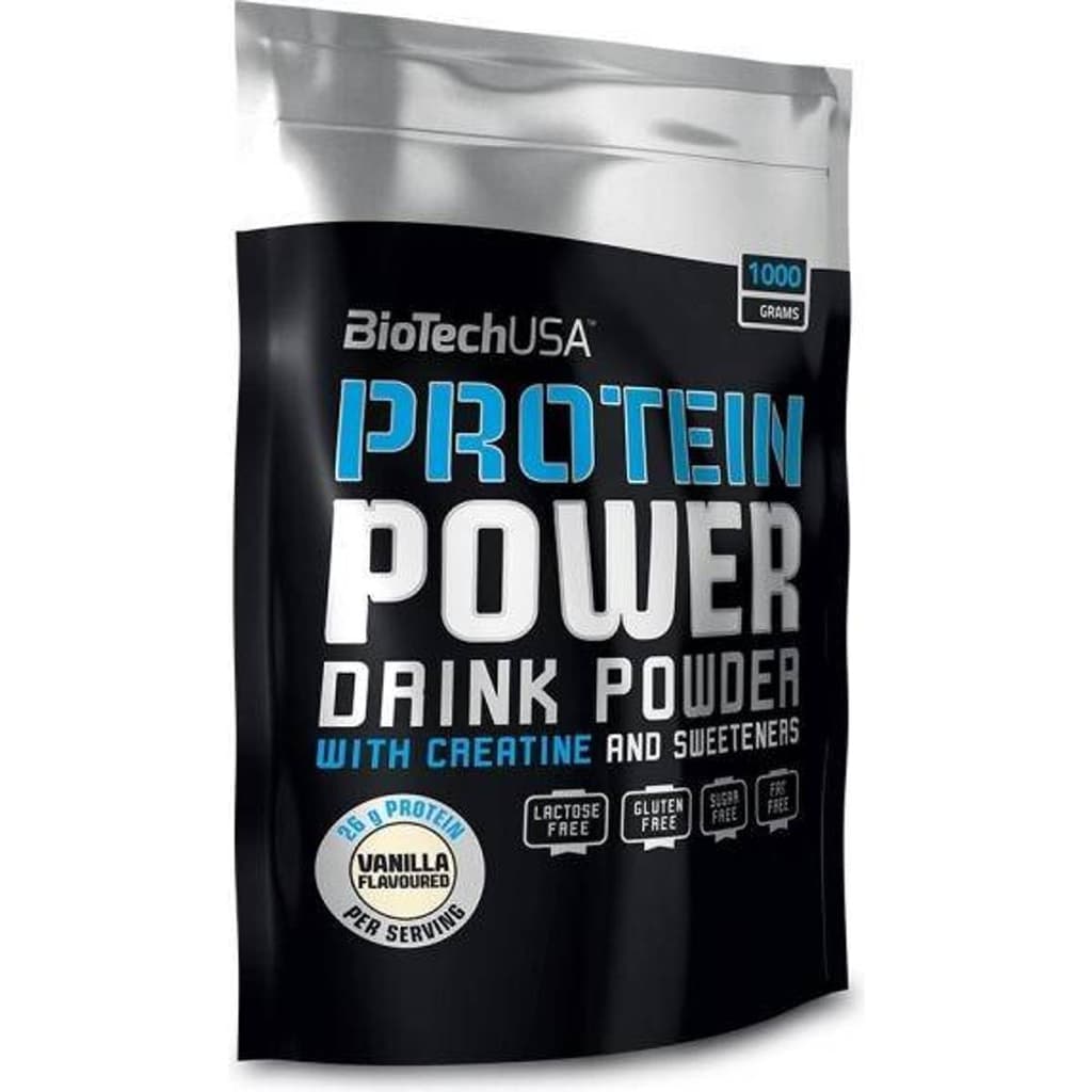 BioTechUSA Protein Power proteinpulver vanilj