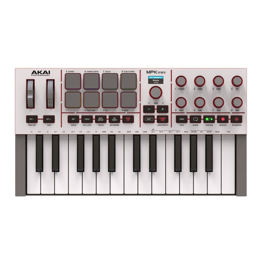 Akai MPK Mini MK4 midi keyboard