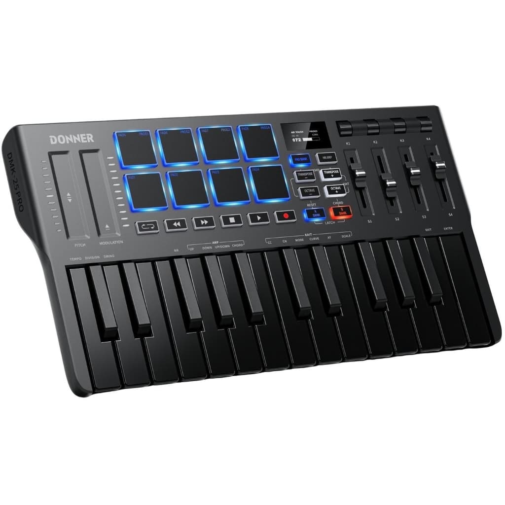 Donner DMK-25 Pro midi keyboard