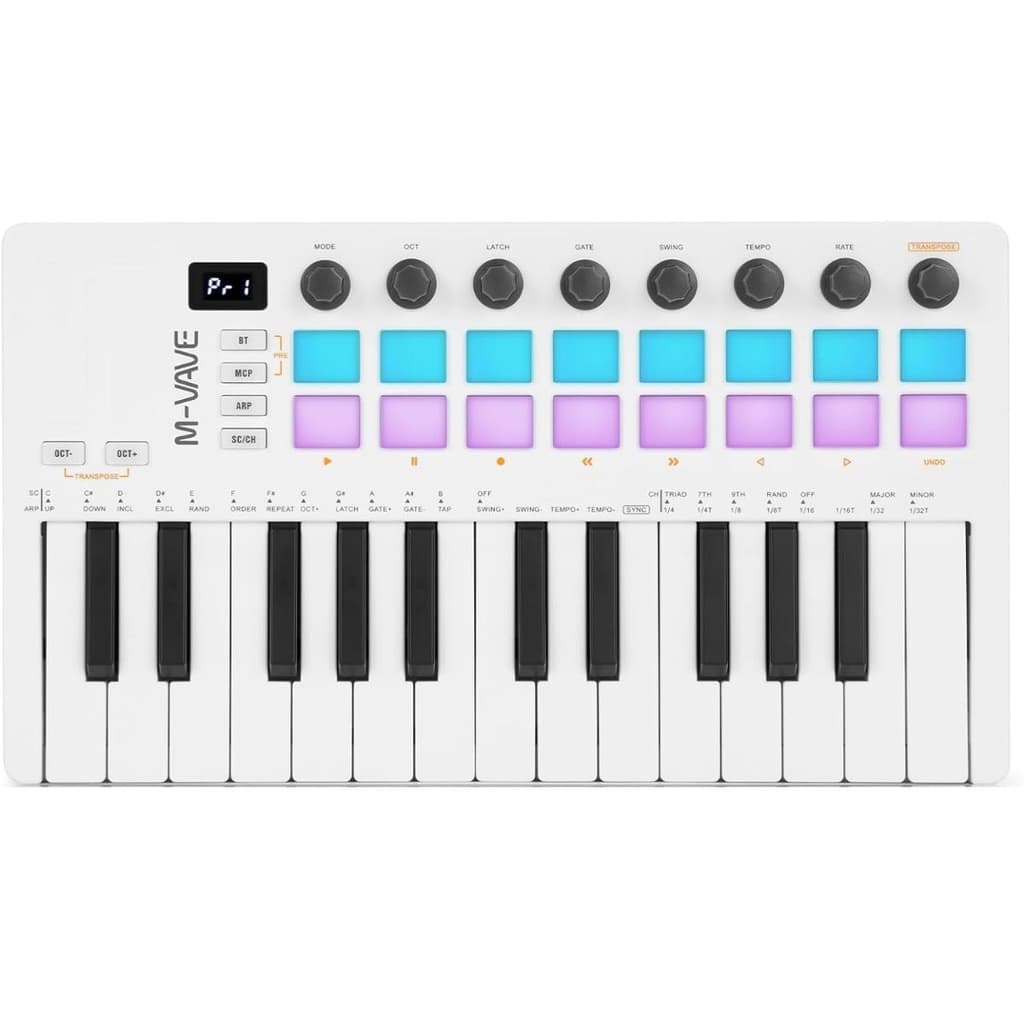 M-Vave SMK-25 MKII midi keyboard