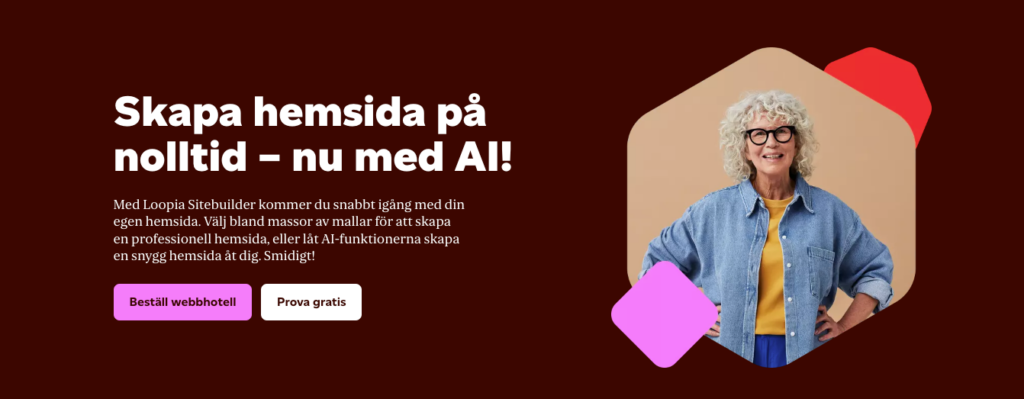 loopia pagebuilder med ai