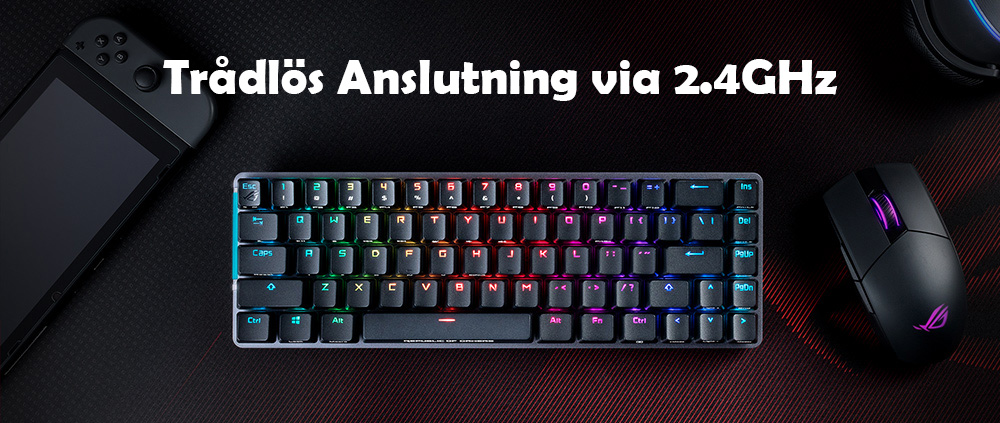 Dekorativbild för Trådlöst tangentbord ASUS ROG Falchion