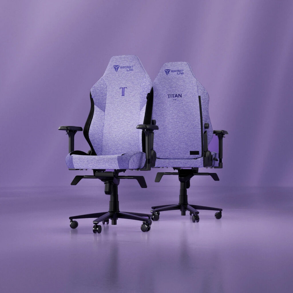 Lila secretlab EVO titan