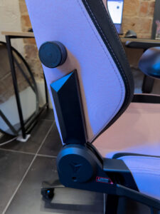 Sidan av gamingstol secretlab