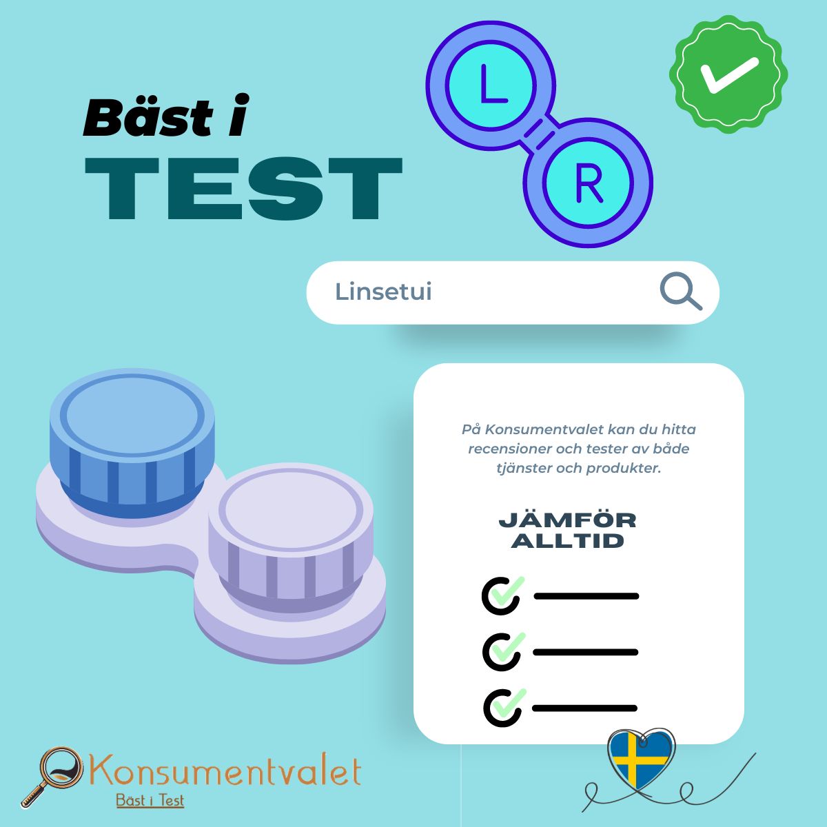 Linsetui bäst i test 2024