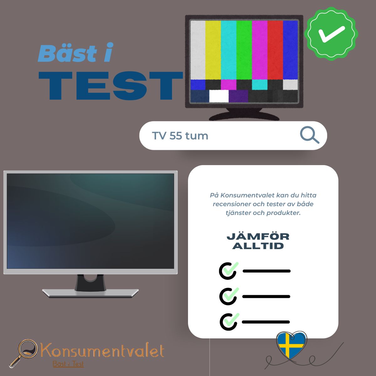 TV 55 tum bäst i test