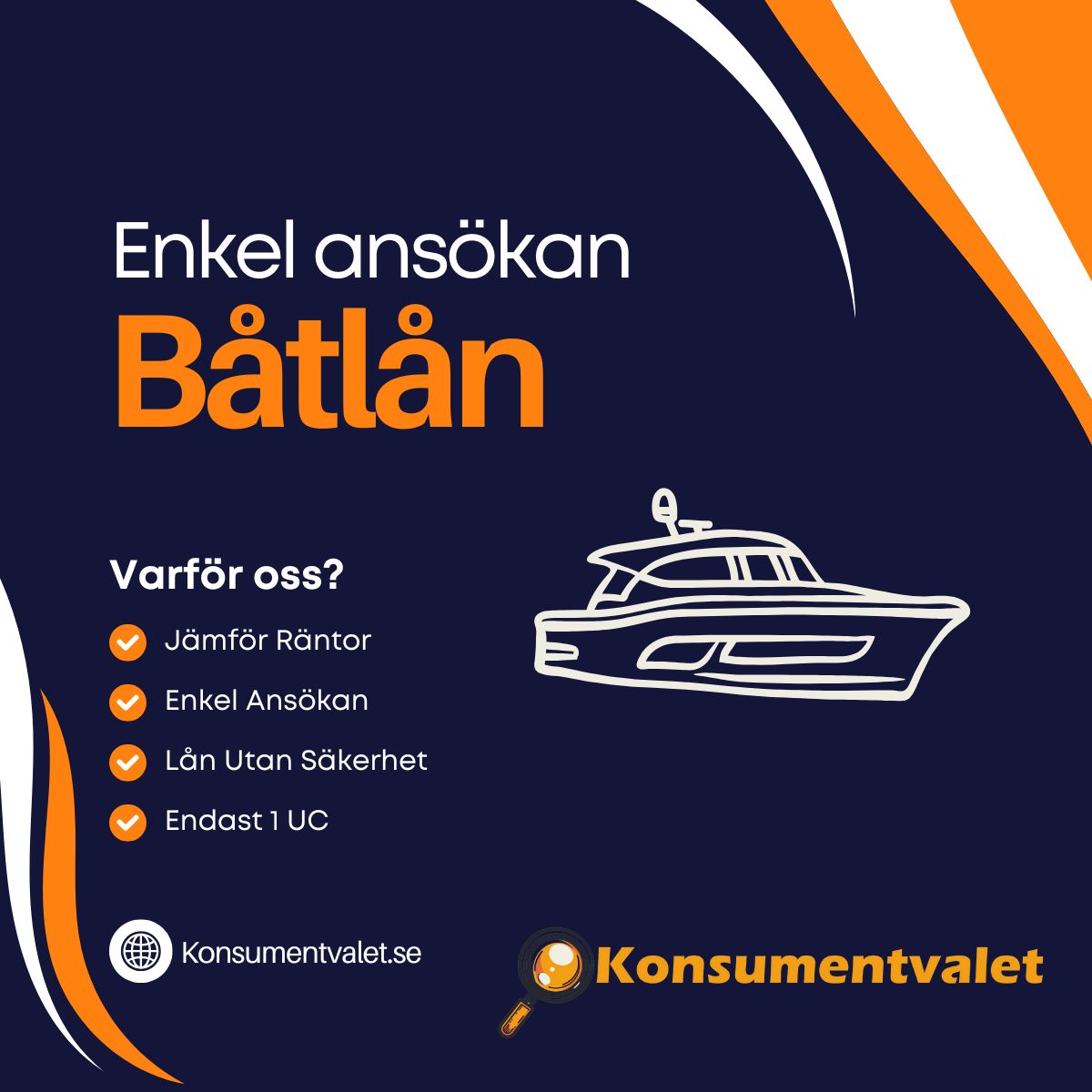 Båtlån – Jämför & Låna till båt utan säkerhet