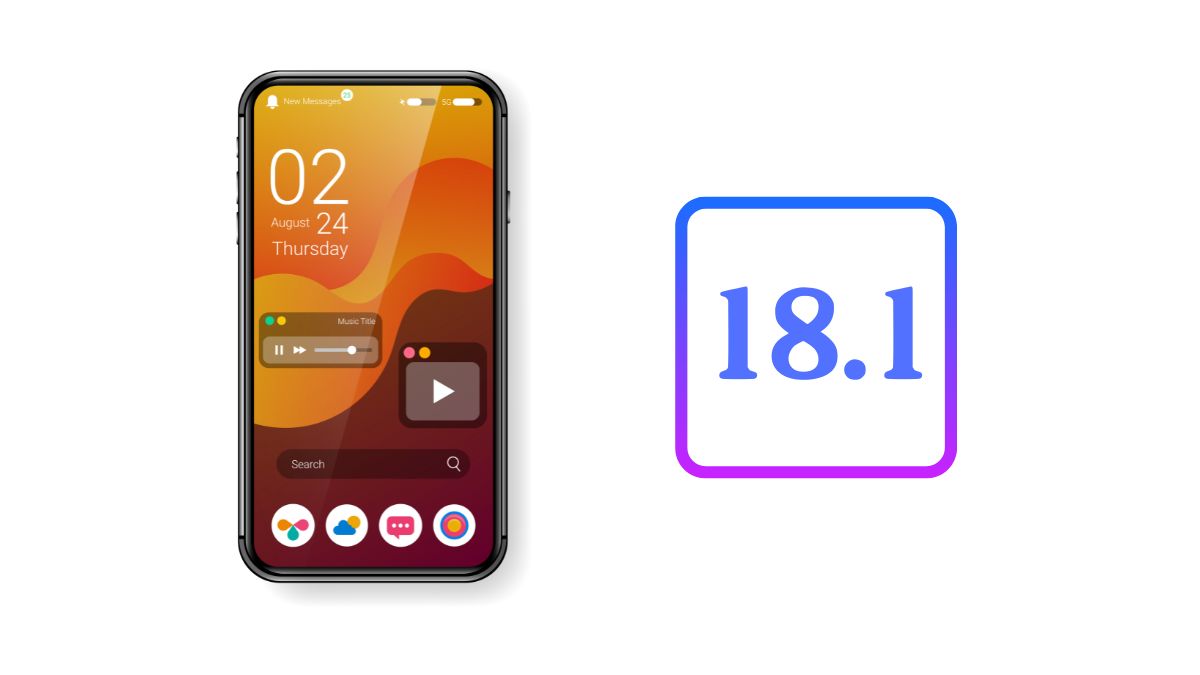 IOS 18.1 uppdatering