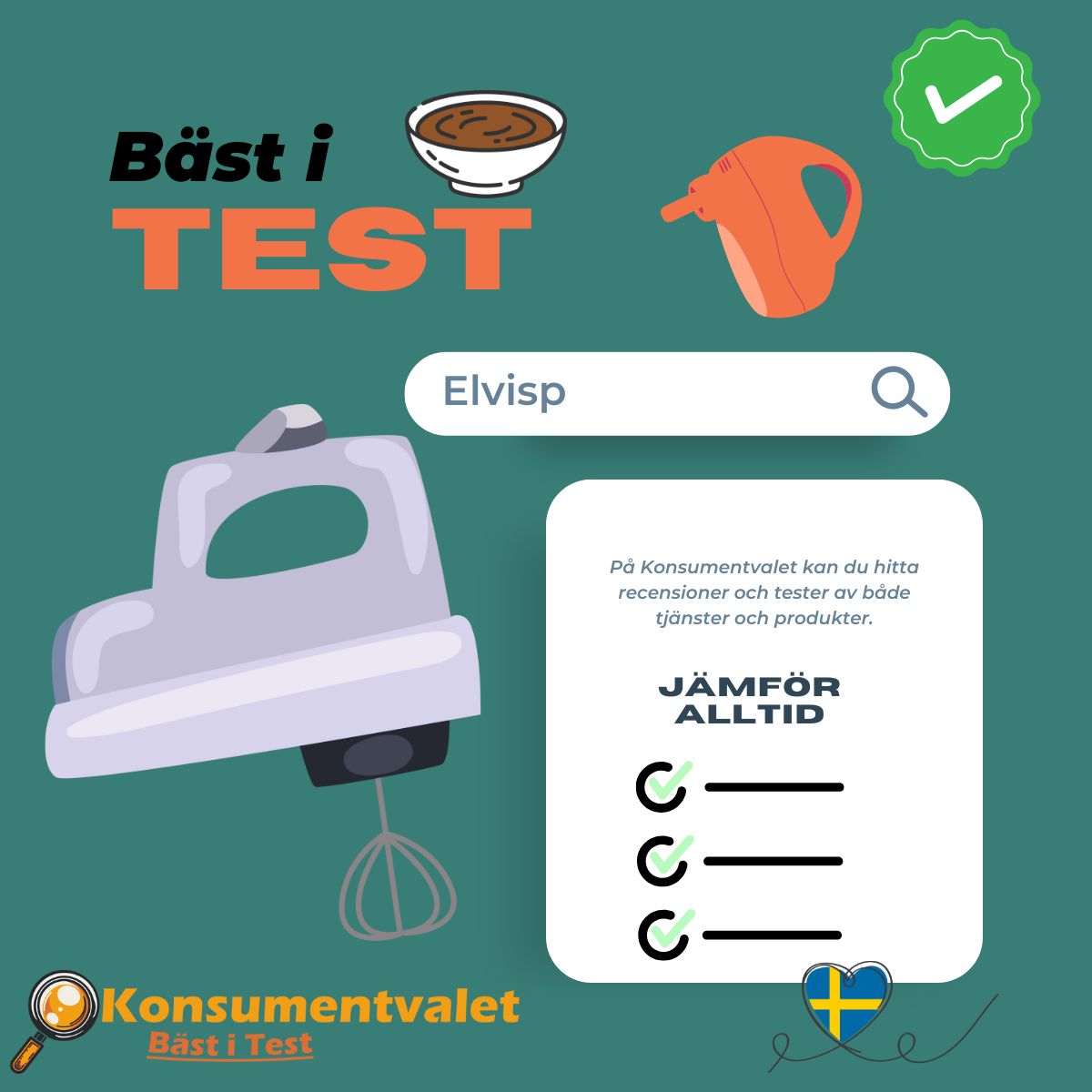 Elvisp bäst i test