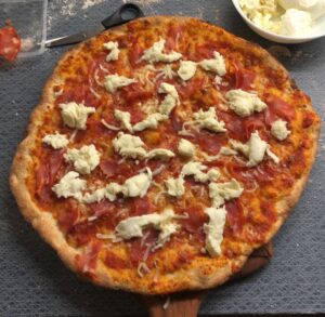 Pizzabild dekortativ