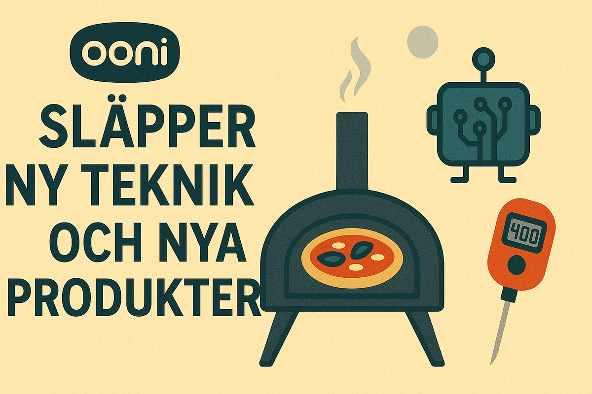 Ooni släpper ny teknik och produkter utvald bild