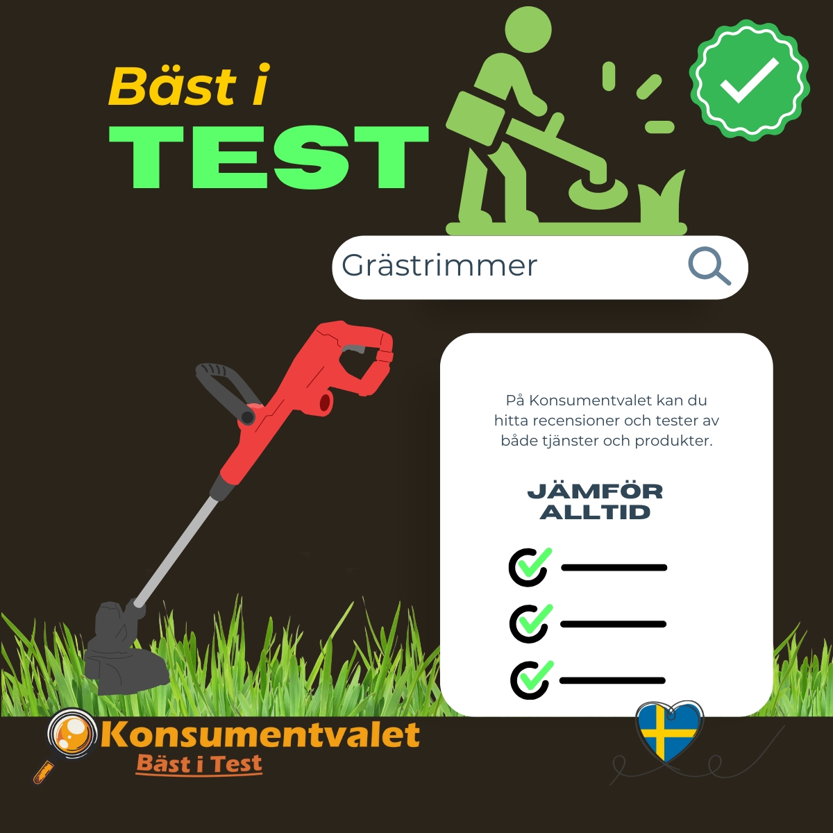 Grästrimmer bäst i test