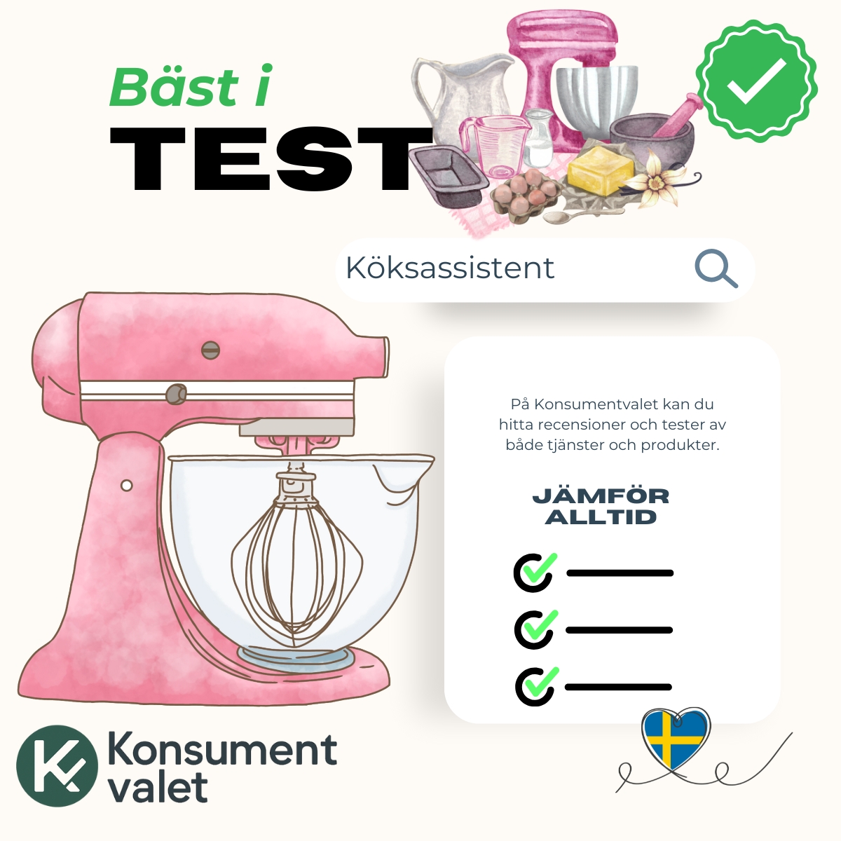 Köksassistent bäst i test