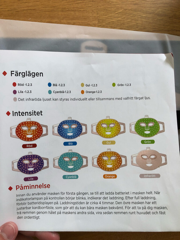 Swehealth Färglägen papper litet